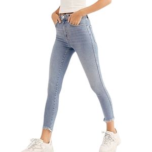 NWT Free People Womens Raw High Rise Jegging Skinny Denim Jean Pants Size 28